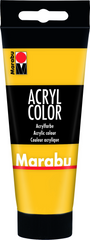 Marabu Acryl Color, 021 Medium Yellow, 100 Ml - Al Masam Stationery LLC