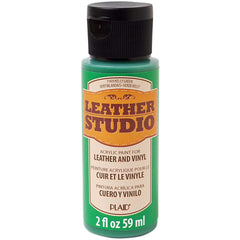 Leather Studio Paint Kelly Green 2 Oz. - Al Masam Stationery LLC