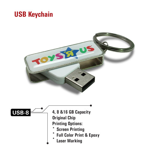 Metal Keychain USB - Al Masam Stationery LLC