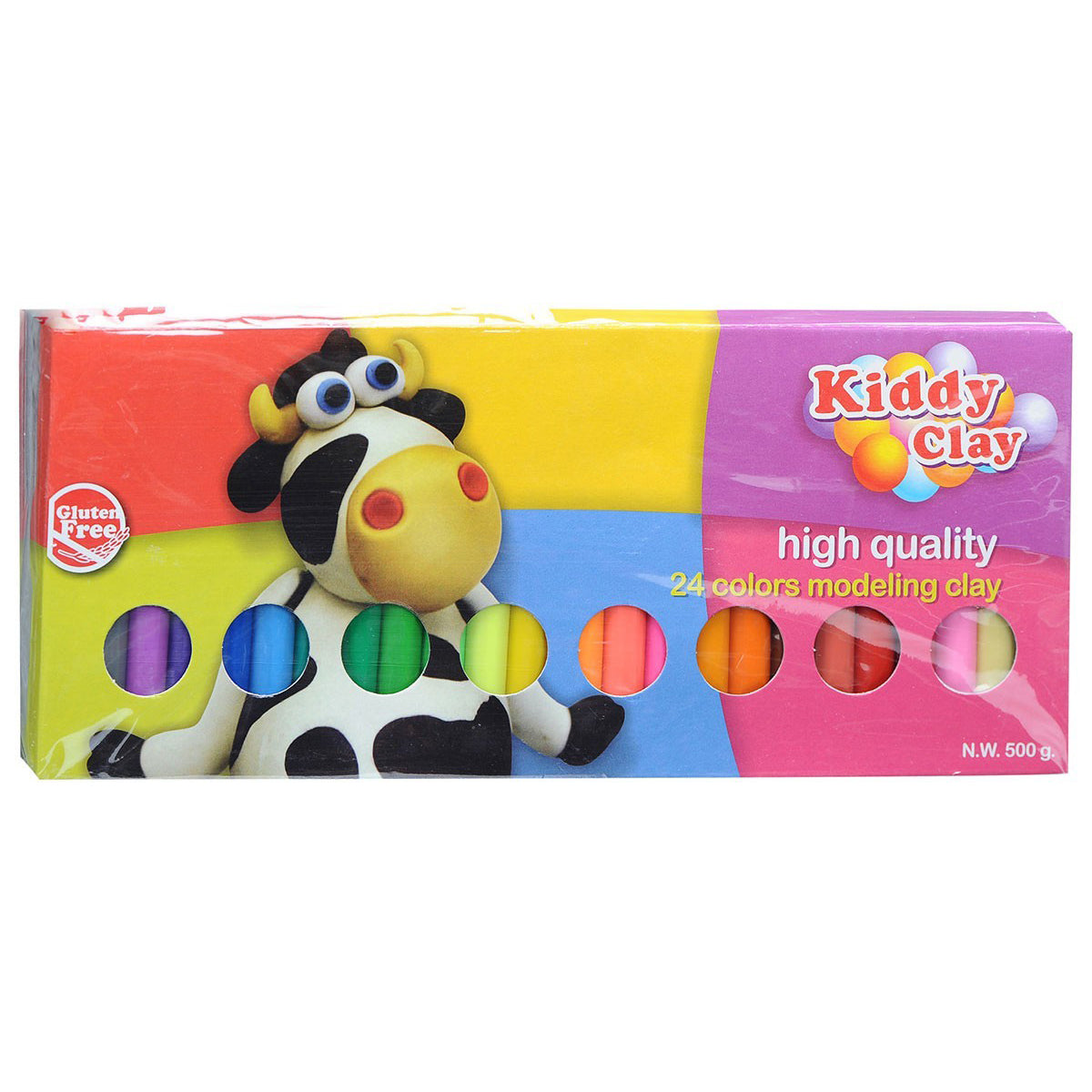 Kiddy Clay Modelling Clay 500gm - Al Masam Stationery LLC Main image