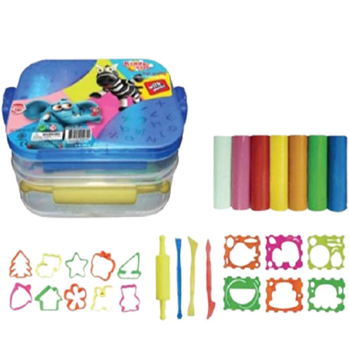 Kiddy Clay Modelling Clay - (16 Molds) - Al Masam Stationery LLC Main image