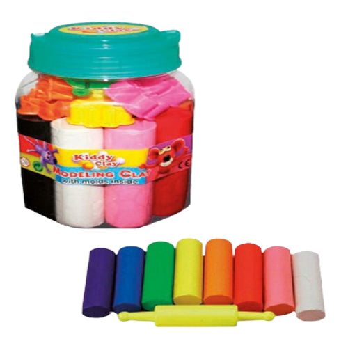 Kiddy Clay Modelling Clay 550gm - Al Masam Stationery LLC Main image