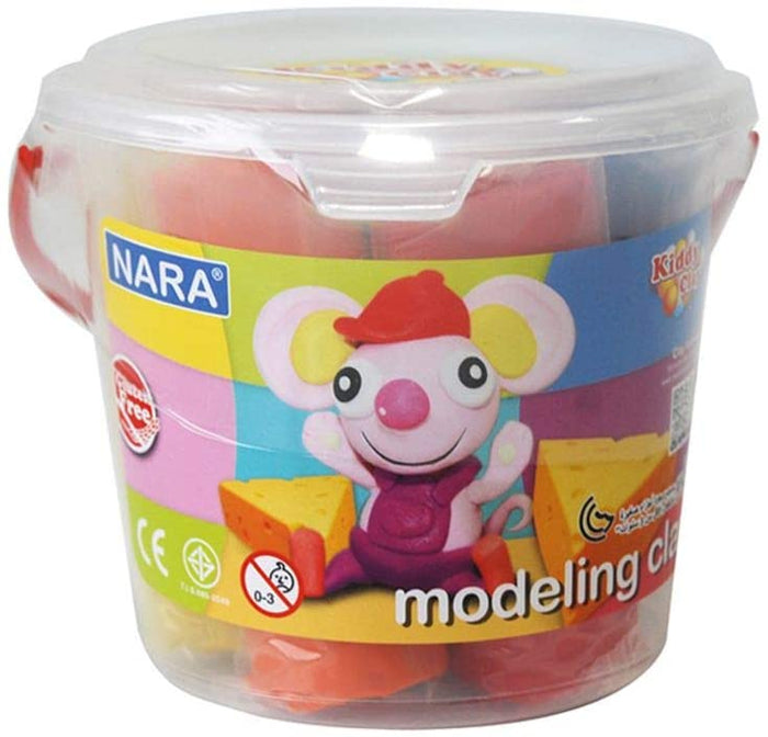 Kiddy Clay Modelling Clay set of 5 Color - Al Masam Stationery LLC