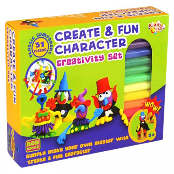 Kiddy Clay Moding Clay Multi Set 001 - Al Masam Stationery LLC Main image