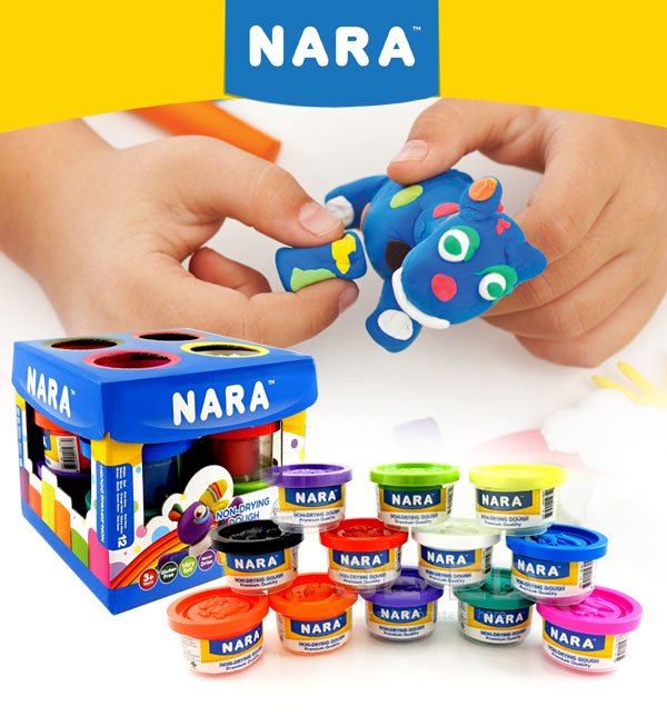 Kiddy Clay Non drying dough - (KC-NDD-BX-480-12) - Al Masam Stationery LLC Main image