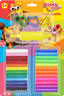 Kiddy Clay 24 Modelling Clay 3 Cutters Set - Al Masam Stationery LLC