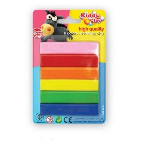 Kiddy Clay Modelling Clay 8g Set - Al Masam Stationery LLC Main image