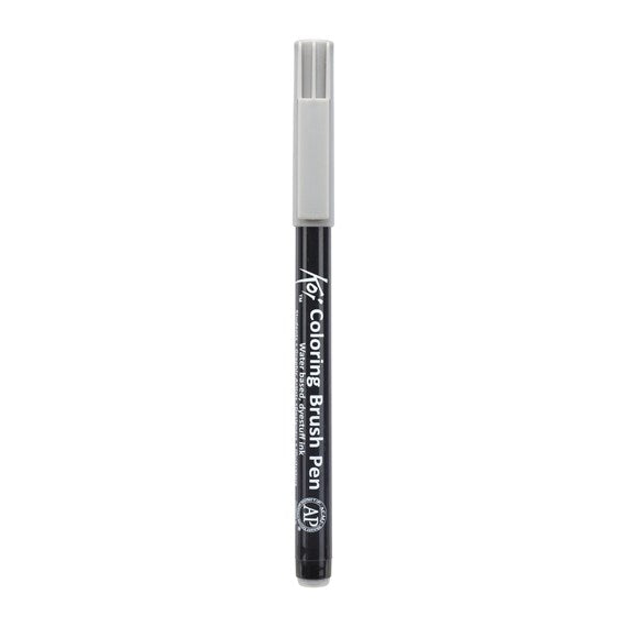 Koi Colouring Brush Pen Cool grey - Al Masam Stationery LLC