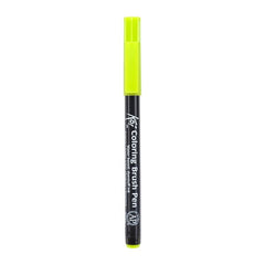 Koi Colouring Brush Pen Yellow Green - Al Masam Stationery LLC