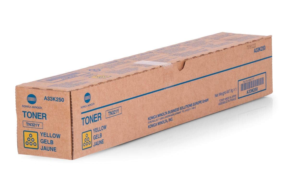 Konica Minolta Toner TN321 Yellow Secondary image