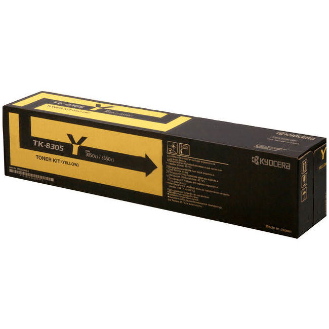 Kyocera Toner 8305 Yellow - Al Masam Stationery LLC Main image