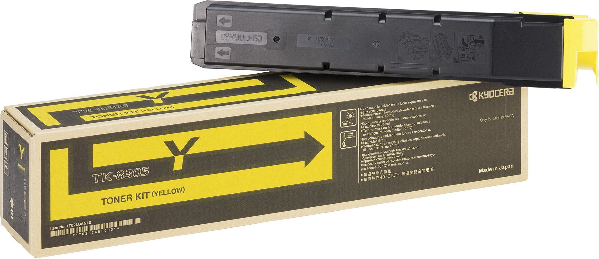 Kyocera Toner 8305 Yellow - Al Masam Stationery LLC