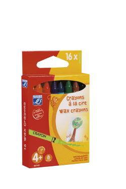 L&B Edu 16 Stick Crayon Set - Al Masam Stationery LLC