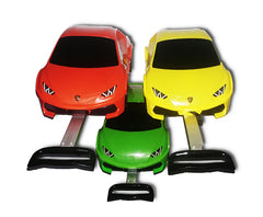 Lambo Cars Trolley Yellow / Red / Green - Al Masam Stationery LLC