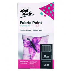 Fabric Paint Signature 12pc x 20ml (0.7oz) - Al Masam Stationery LLC