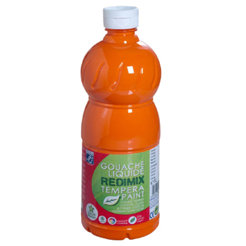 Lefranc & Bourgeois Gouache Liquide Redimix Orange - Al Masam Stationery LLC Main image