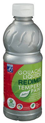 Lefranc & Bourgeois Gouache Liquide Redimix Silver - Al Masam Stationery LLC