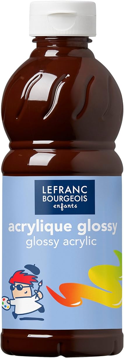Lefranc & Bourgeois Glossy Acrylic Paint Chocolate Secondary image