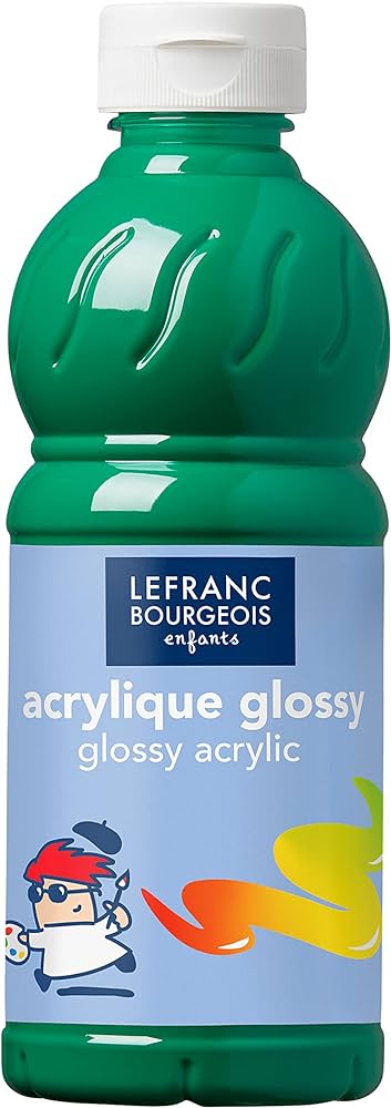 Lefranc & Bourgeois Glossy Acrylic Paint Green Aniseed Secondary image