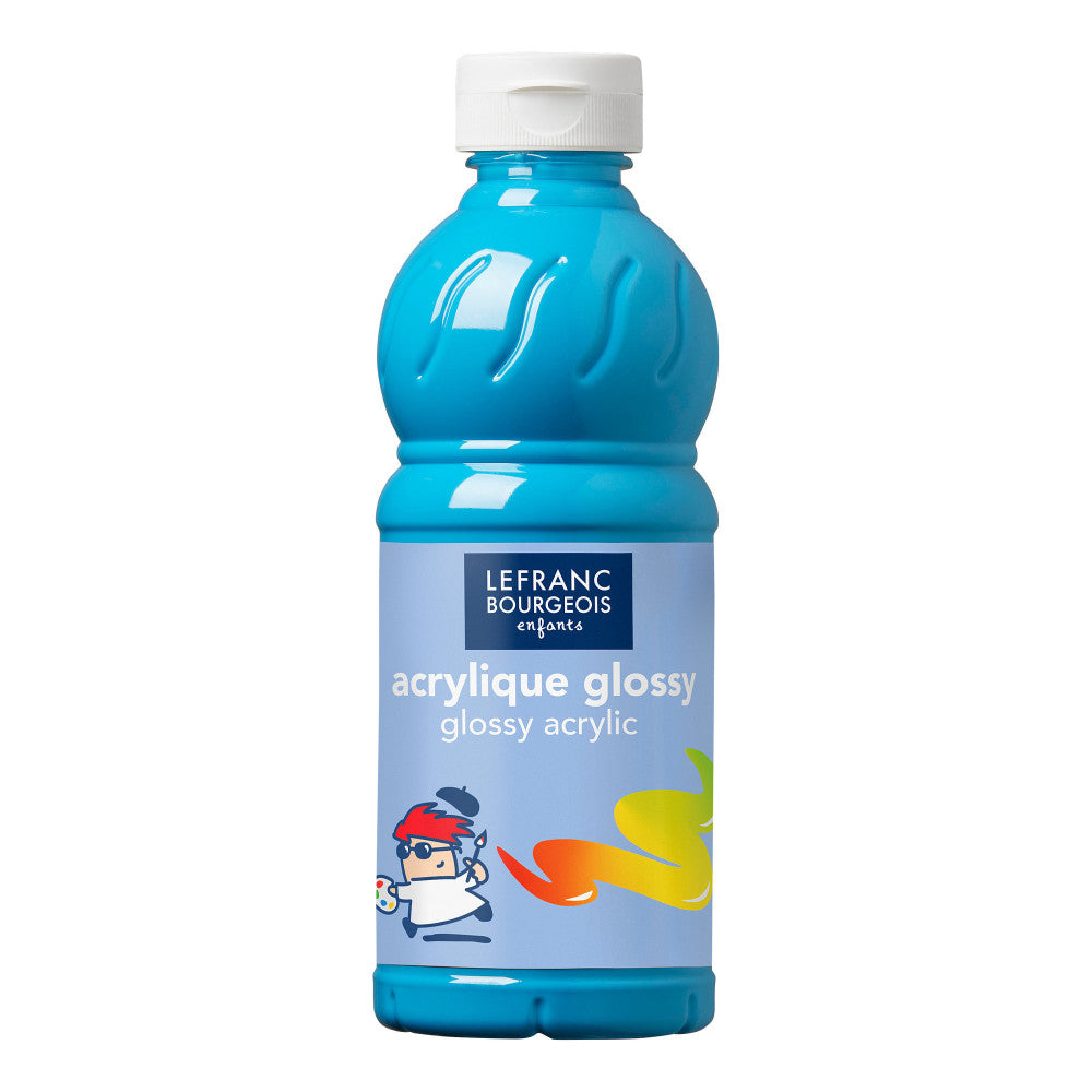 Lefranc & Bourgeois Glossy Acrylic Paint Turquoise Blue Secondary image