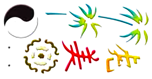 Lefranc & Bourgeois 3D Stencils 30*15cm  - Oriental Border - Al Masam Stationery LLC Main image