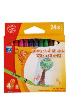 L&B Edu 24 Stick Crayon Set - Al Masam Stationery LLC Main image