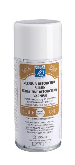 art material Lefranc & Bourgeois Retouching Varnish Spray 150 ml - Al Masam Stationery LLC Main image