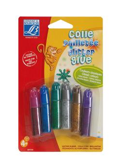 Glitter Glue Classic 6X5,5 ml - Al Masam Stationery LLC Main image