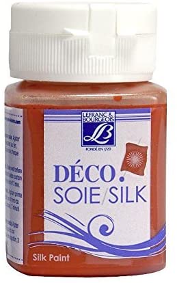 Lefranc and Bourgeois, silk paint, Orange, 4 x 4 x 6.7 cm - Al Masam Stationery LLC Main image