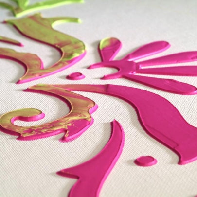 Lefranc & Bourgeois 3D Stencil Stencil, 30 x 15 cm, Countryside collection Secondary image