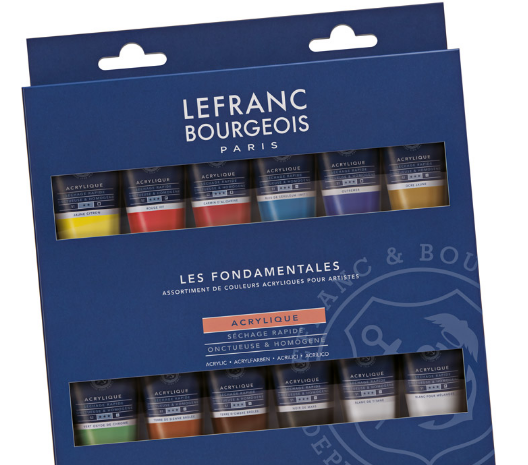 Lefranc & Bourgeois Acrylic colour set - Al Masam Stationery LLC Main image
