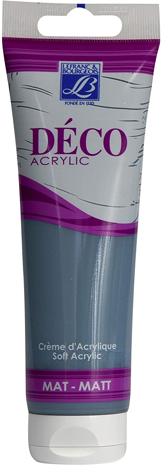 Lefranc & Bourgeois acrylic paint, moon Blue, 120ml tube - Al Masam Stationery LLC Main image