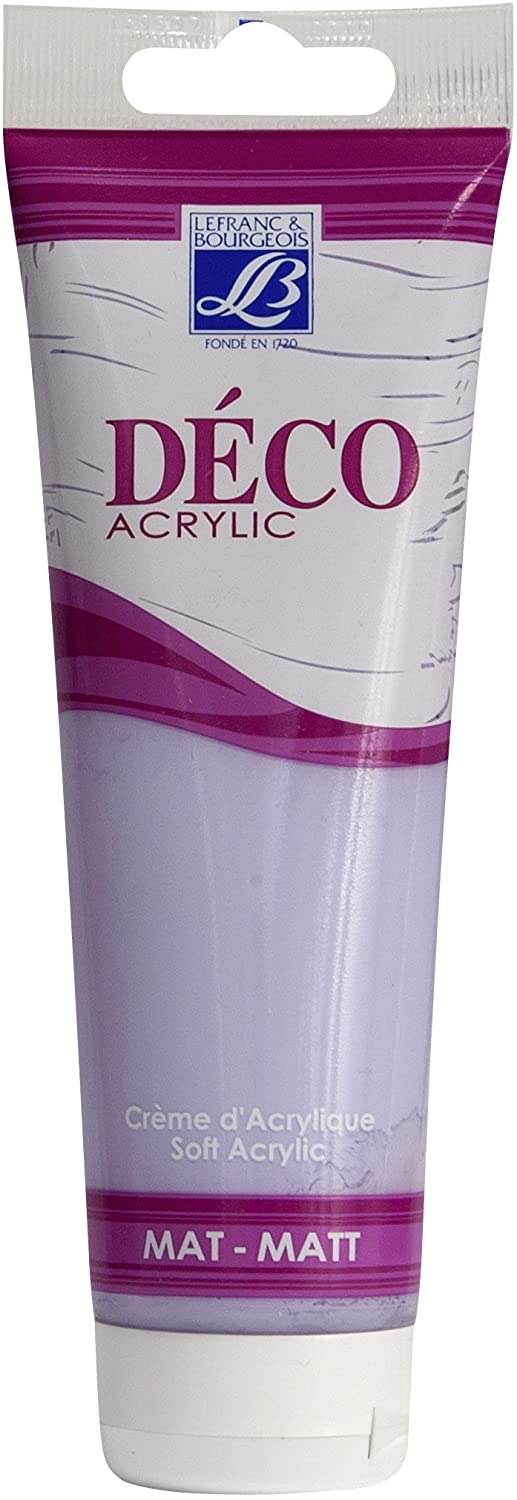 Lefranc & Bourgeois acrylic paint, violet, 120ml tube - (211226 7) - Al Masam Stationery LLC Main image
