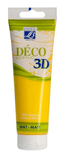 Lefranc & Bourgeois DECO 3D 120ML MANGO - Al Masam Stationery LLC Main image