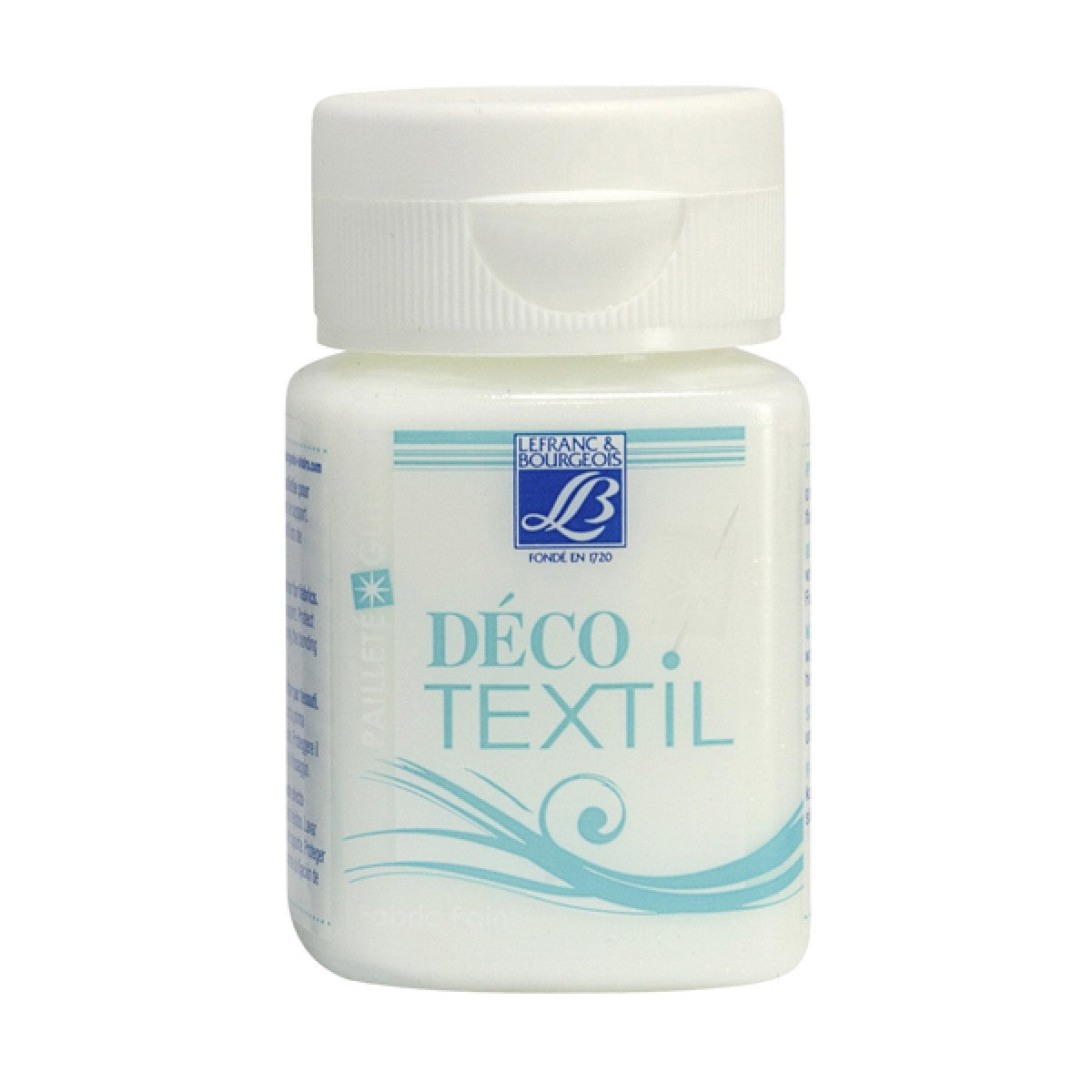 Lefranc & Bourgeois - Deco Textil - 50ml Glitter Crystal - Al Masam Stationery LLC Main image