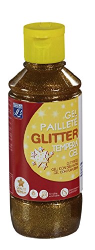 Lefranc & Bourgeois Glitter Gel Gold - Al Masam Stationery LLC Main image