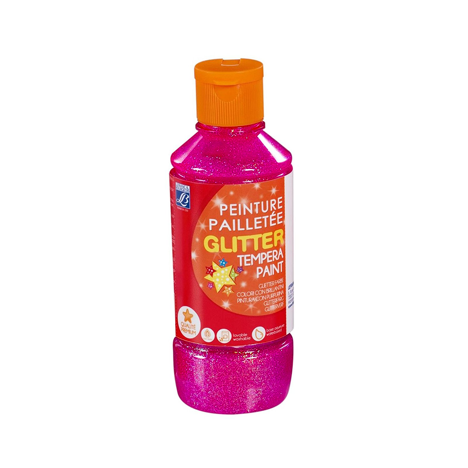 Lefranc & Bourgeois Glitter Paint Light Pink - Al Masam Stationery LLC Main image