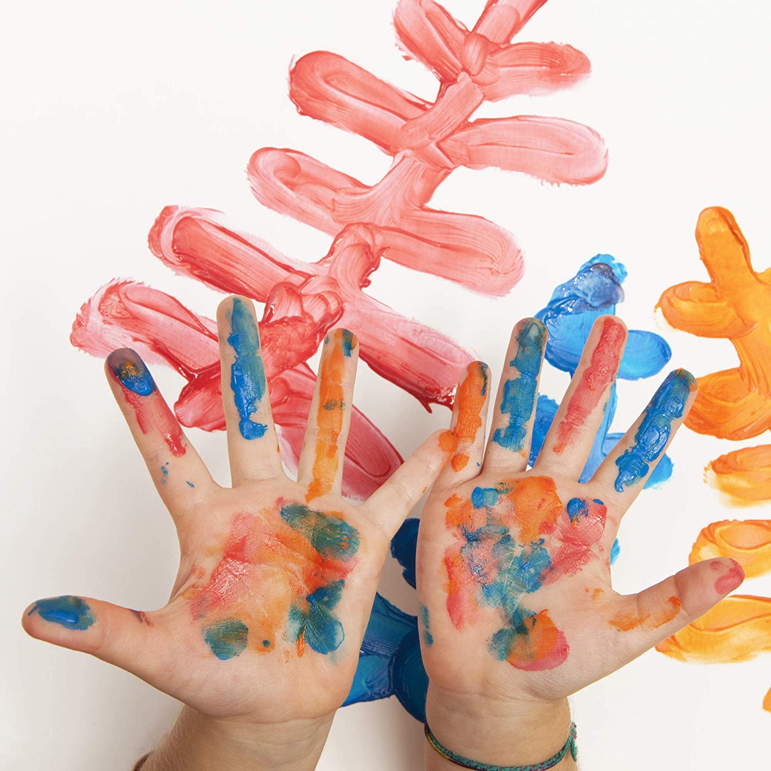 Lefranc Bourgeois - My first washable finger gouaches for children - 10 tubes of 80ml Secondary image