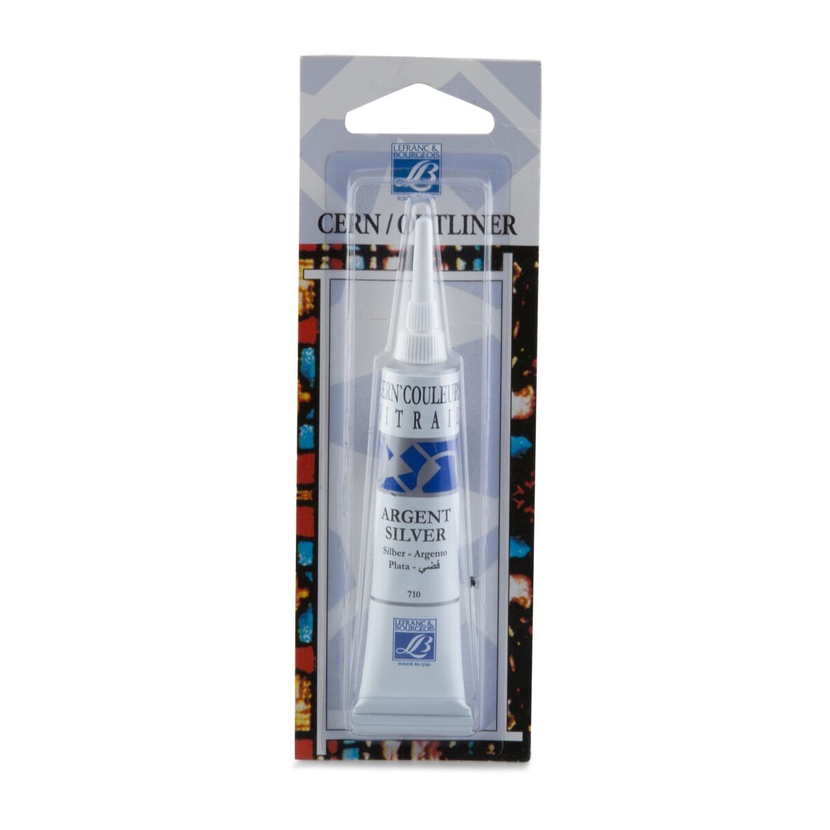 Lefranc & Bourgeois Outliner (20 ml, Silver) - Al Masam Stationery LLC Main image