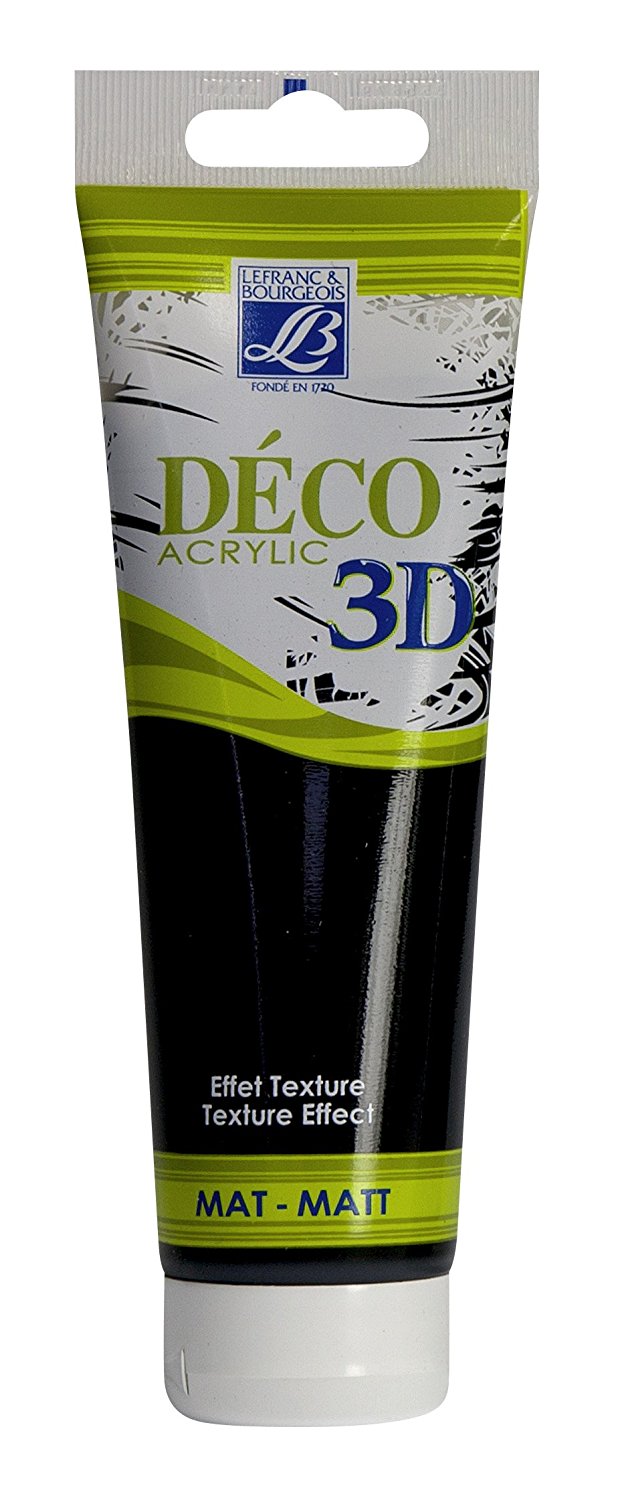 Lefranc & Bourgeois Shades Deco 3D COAL BLACK - Al Masam Stationery LLC Main image