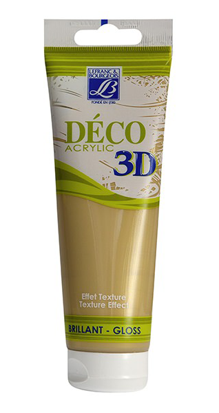 Lefranc & Bourgeois Shades Deco 3D GOLD - Al Masam Stationery LLC Main image