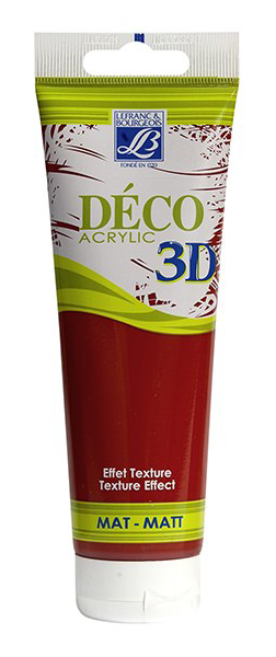 Lefranc & Bourgeois Shades Deco 3D STRAWBERRY RED - Al Masam Stationery LLC Main image