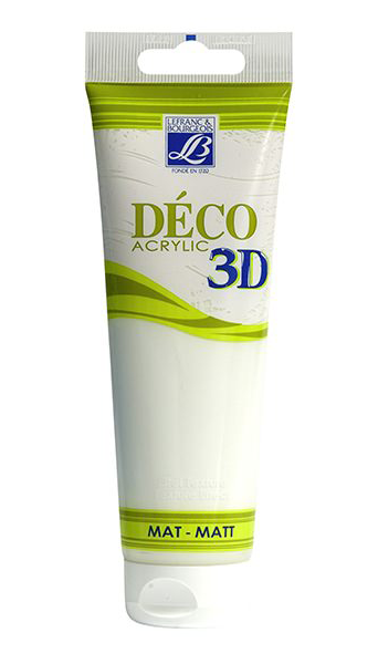 Lefranc & Bourgeois Shades Deco 3D WHIP CREAM WHITE - Al Masam Stationery LLC Main image