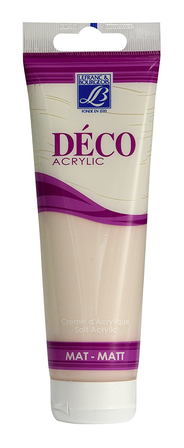 Lefranc & Bourgeois Shades Deco Matt Acrylic Cream CAFE CREAM - Al Masam Stationery LLC Main image