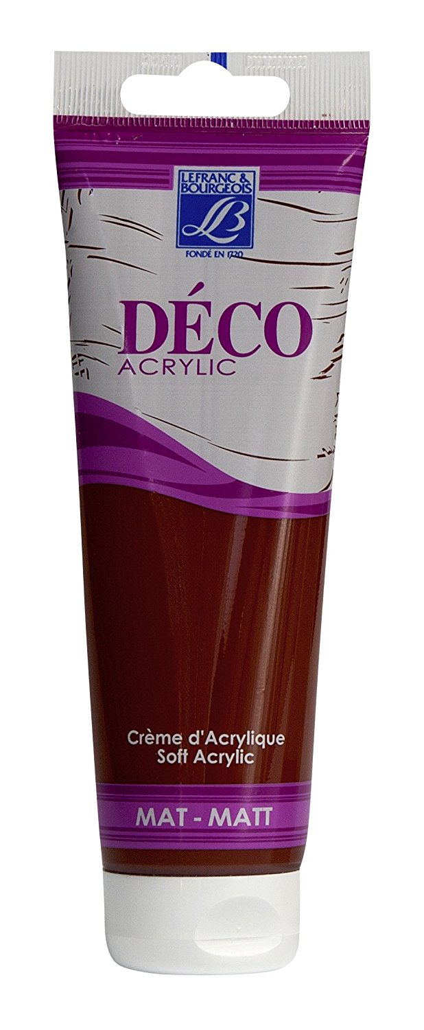 Lefranc & Bourgeois Shades Deco Matt Acrylic Cream HAZELNUT - Al Masam Stationery LLC Main image