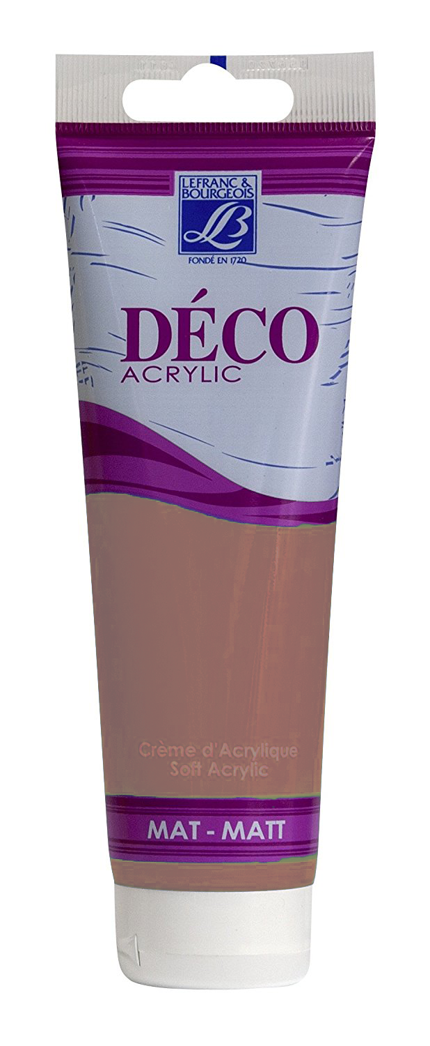 Lefranc & Bourgeois Shades Deco Matt Acrylic Cream HOT CHOCOLATE - Al Masam Stationery LLC Main image