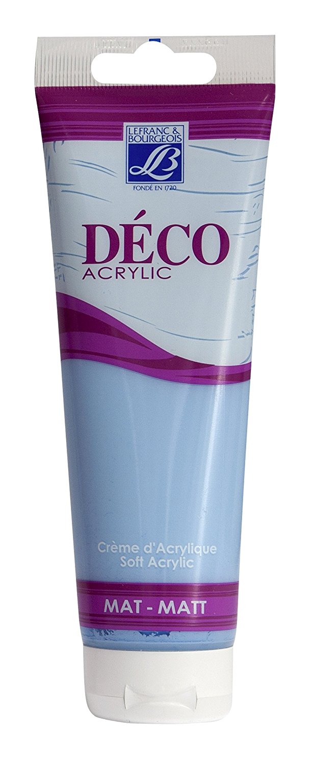 Lefranc & Bourgeois Shades Deco Matt Acrylic Cream LAGOON - Al Masam Stationery LLC Main image