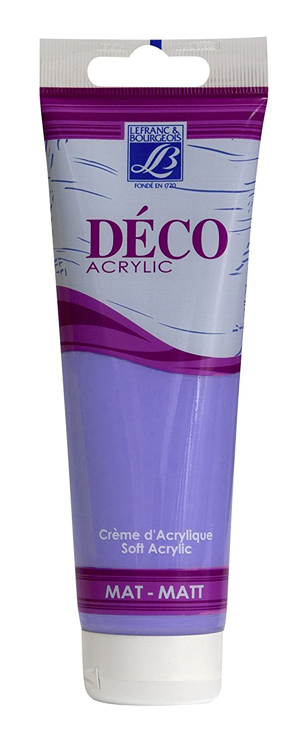 Lefranc & Bourgeois Shades Deco Matt Acrylic Cream Lilac - Al Masam Stationery LLC Main image