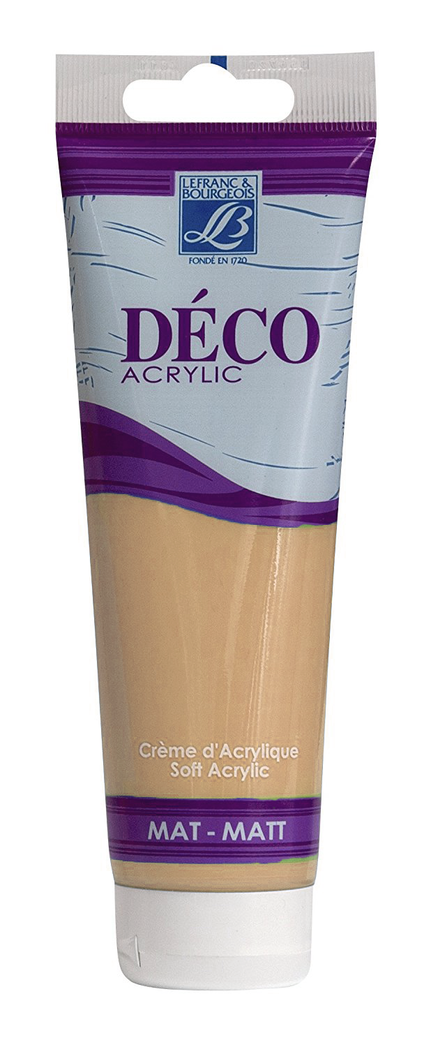 Lefranc & Bourgeois Shades Deco Matt Acrylic Cream MUD - Al Masam Stationery LLC Main image