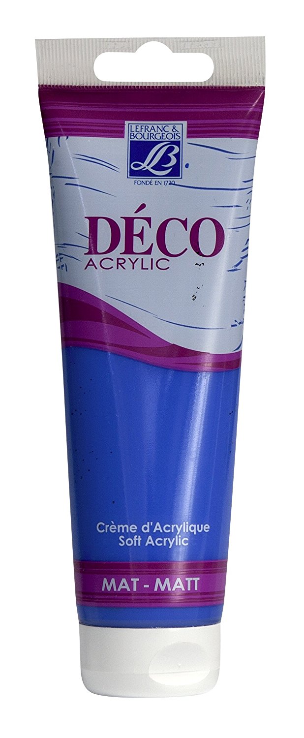Lefranc & Bourgeois Shades Deco Matt Acrylic Cream OCEAN - Al Masam Stationery LLC Main image